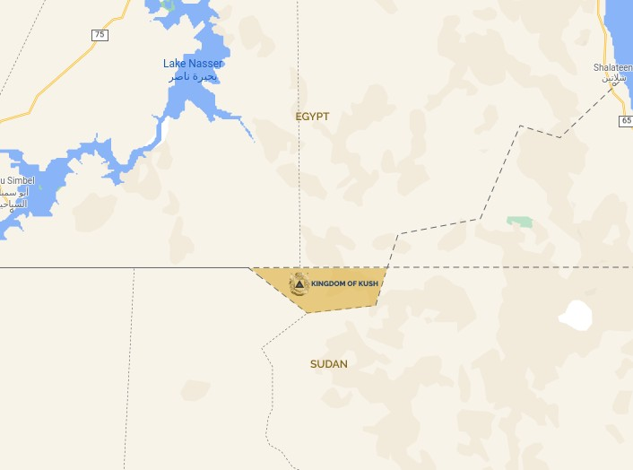 Kingdom of Kush Map